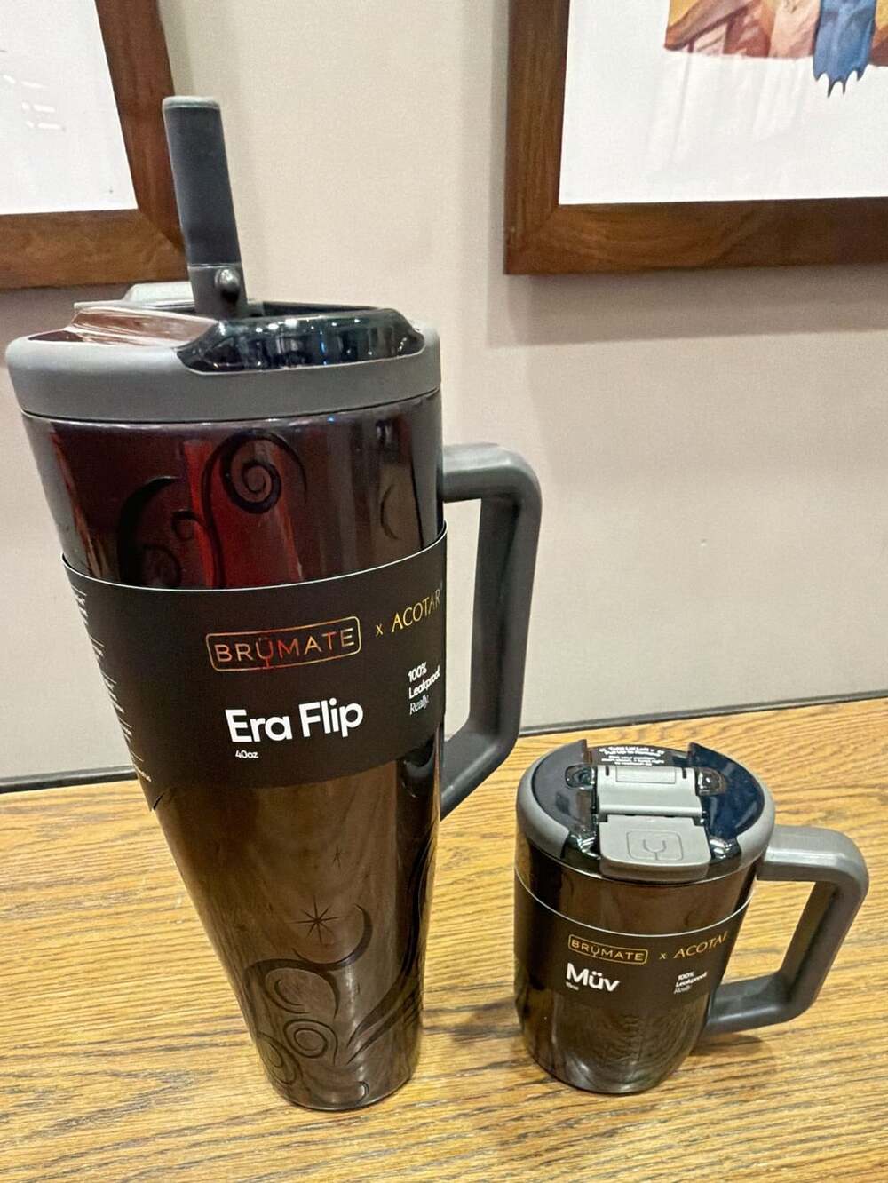 BruMate Era Flip & Müv SET Size 40oz & 15oz Tumbler Cursebreaker